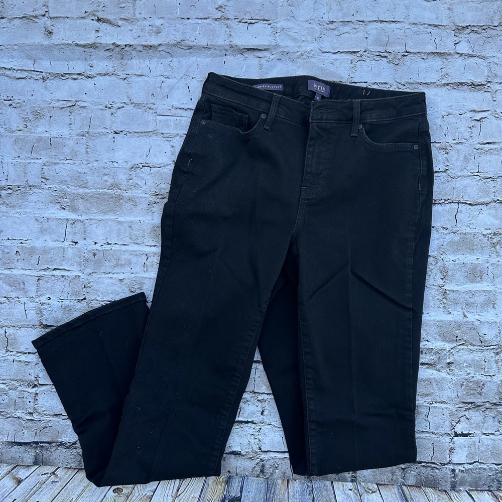 Women's Barbara Boot cut Black Jeans
